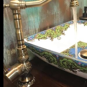 Decorative  Antique Brass Faucet
